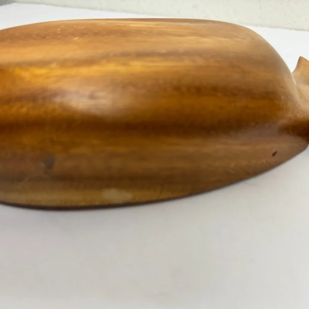 Vintage Pineapple Wooden Bowl